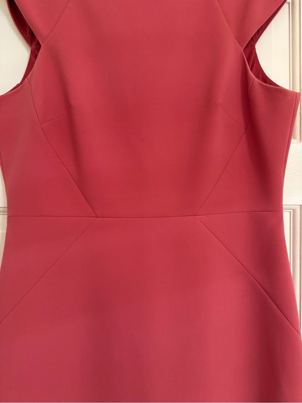 Brooks Brothers Pink (Salmon) Midi Sheath Dress - Picture 2 of 7